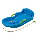 Plastikowe sanki z hamulcami Speed Bob niebieskie