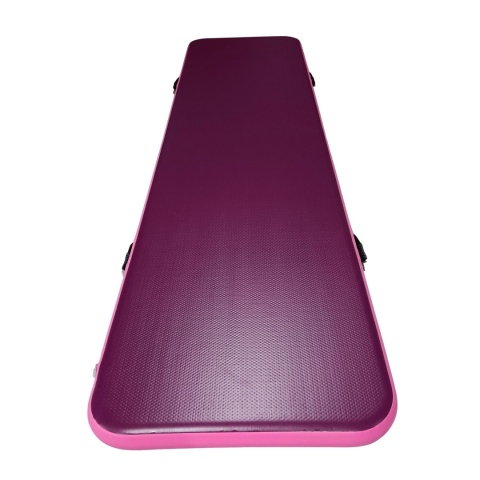 Airtrack Ścieżka Gimnastyczna Akrobatyczna MASTER S-Pro 600 x 150 x 20 cm - Fioletowo-Różowy