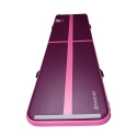 Airtrack ścieżka akrobatyczna MASTER 400 x 100 x 10 cm - Fioletowo-Różowy