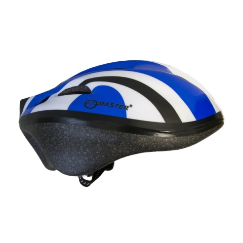 Kask Rowerowy Master Flash - M - niebieski