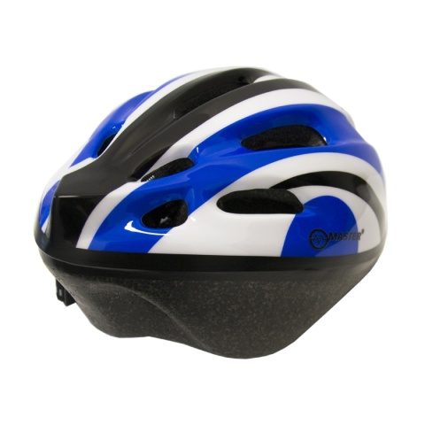 Kask Rowerowy Master Flash - M - niebieski