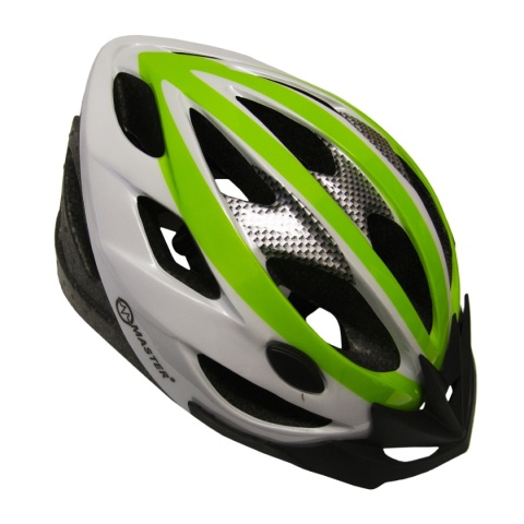 Kask rowerowy MASTER Force - M - zielony