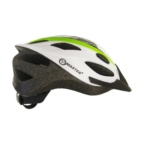 Kask rowerowy MASTER Force - M - zielony