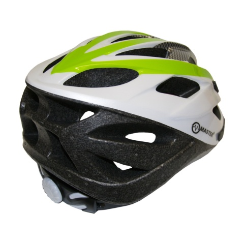 Kask rowerowy MASTER Force - M - zielony