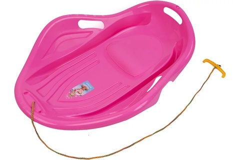 Sanki Ślizg Shell Muszla - Różowy