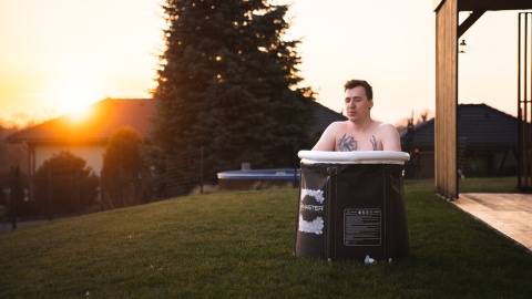 Wanna lodowa MASTER 80 x 75 cm - składana