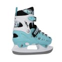 NH10905 4w1 MIĘTOWE ROZM. S(31-34) ŁYŻWOROLKI Z WYM. PŁOZĄ HOKEJOWĄ NILS EXTREME