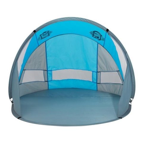 NC3143 BIG NAMIOT PLAŻOWY SAMOROZKŁADAJĄCY NIEBIESKI PODŁOGA NILS CAMP