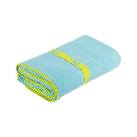 NAR12 JASNONIEBIESKI RĘCZNIK Z MIKROFIBRY 180x100 cm NILS AQUA