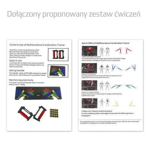 PU10 WIELOFUNKCYJNA DESKA DO POMPEK RED HMS