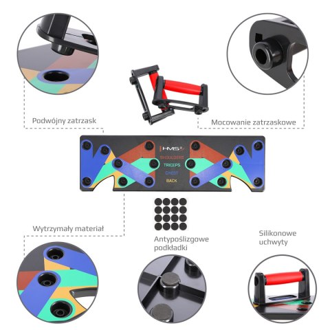 PU10 WIELOFUNKCYJNA DESKA DO POMPEK RED HMS