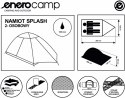 NAMIOT TURYSTYCZNY 2 OSOBOWY SPLASH Z TROPIKIEM ROYOKAMP