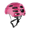 MTW01 LED różowy ROZM. XXS (42-48 cm) KASK NILS EXTREME
