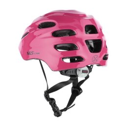 MTW01 LED różowy ROZM. XXS (42-48 cm) KASK NILS EXTREME