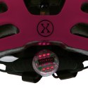 MTW01 LED różowy ROZM. XXS (42-48 cm) KASK NILS EXTREME