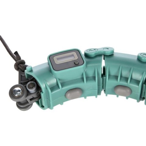 FH03 GREEN HULA HOP Z OBCIĄŻNIKIEM I LICZNIKIEM STOCK