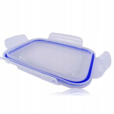 Komplet pojemników transparentnych PROSTOKĄT 400,800,1400 ml