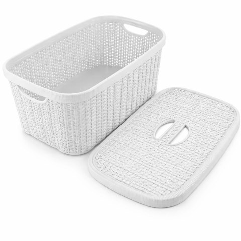 Koszyk z pokrywką KNIT 6 l