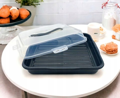 Pojemnik kwadratowy na ciasto DUNYA 36x36x10