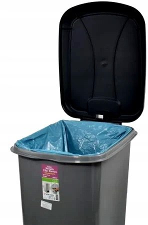 Pojemnik z pedałem SLIM 60 L 490x356x632 mm