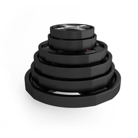 TPC SET ZESTAW TALERZY OLIMPIJSKICH POLIURETANOWYCH 2 x 2.5 - 25 KG CPU - 155KG HMS