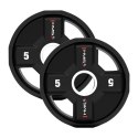 TPC SET ZESTAW TALERZY OLIMPIJSKICH POLIURETANOWYCH 2 x 2.5 - 25 KG CPU - 155KG HMS
