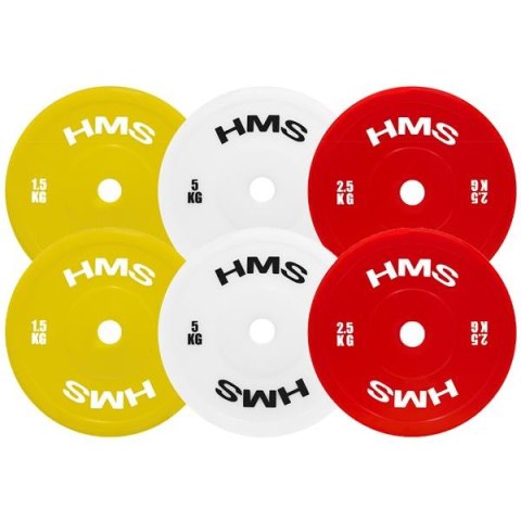 TPP02 RED TALERZ OLIMPIJSKI PE 2 x 2.5 KG HMS