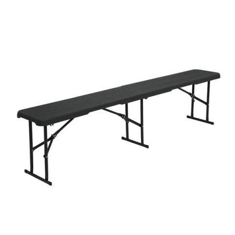 NC3404 SKŁADANA ŁAWKA OGRODOWA 183 CM ANTRACYT NILS CAMP