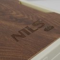 NCB4007 SKŁADANA SKRZYNIA KEMPINGOWA BIAŁA Z FUNKCJĄ STOŁU 2W1 15L NILS CAMP