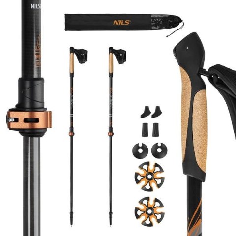 NW8613 KIJE NORDIC WALKING WŁÓKNO WĘGLOWE NILS