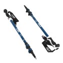 TK8601 BLUE KIJE TREKKINGOWE ALUMINIOWE NILS