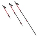 TK8601 RED KIJE TREKKINGOWE ALUMINIOWE NILS