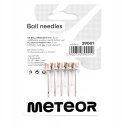 Igły do piłek Meteor 8 mm blister 5 sztuk
