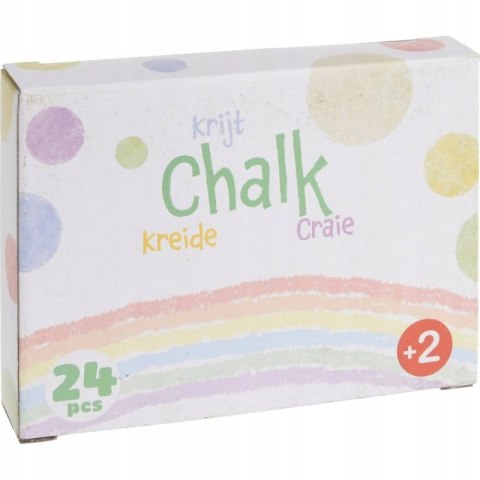 KREDA CHODNIKOWA JEDNOROŻEC Z EFEKTEM BROKATU 3 SZT