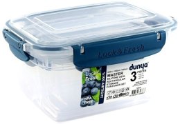 Kpl. Pojemników prostokątnych MASTER 3 cz /400,800,1400 ml/