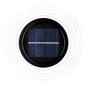 LAMPA SOLARNA DYSKOWA 28 LED DO WBICIA W GRUNT LUB MONTAŻU NA ŚCIANIE
