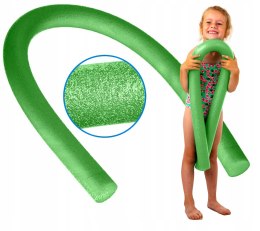 MAKARON NOODLE DO NAUKI PŁYWANIA NA BASEN COMFY ZIELONY