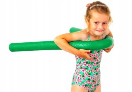 MAKARON NOODLE DO NAUKI PŁYWANIA NA BASEN COMFY ZIELONY