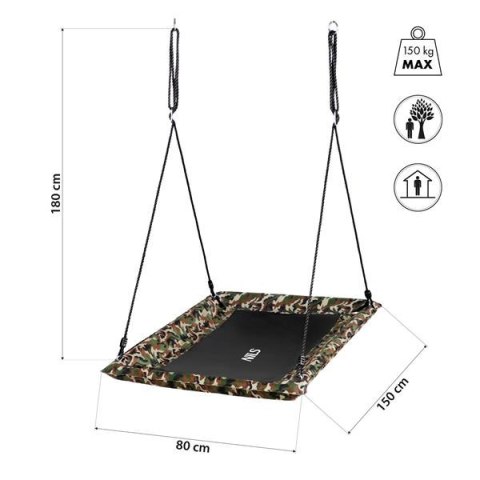 NB5043 BOCIANIE GNIAZDO HUŚTAWKA MORO NILS