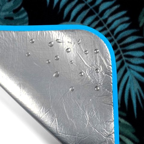 NC2222 KOC PIKNIKOWY LIŚCIE 200x200 PE ALU NILS CAMP