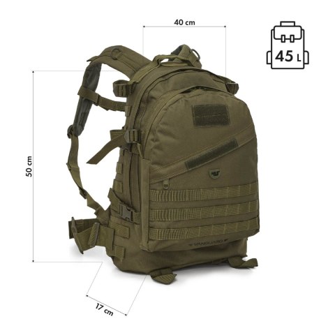 NC3904 PLECAK TAKTYCZNY VANGUARD ZIELONY 45L NILS CAMP