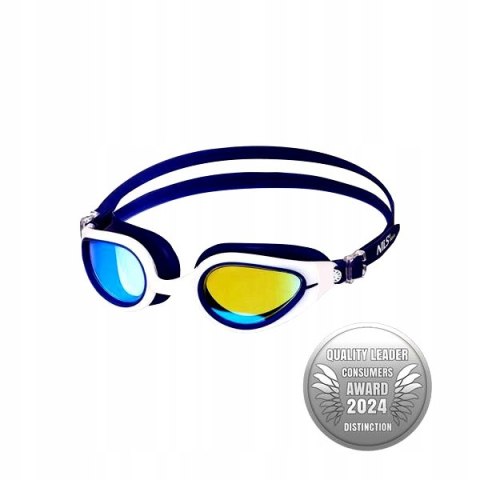 NQG480MAF NIEBIESKI/ BIAŁY OKULARKI NILS AQUA