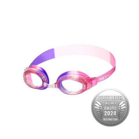 NQG870AF RÓŻOWY JUNIOR OKULARKI NILS AQUA