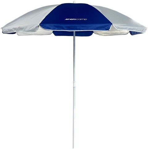 PARASOL PLAŻOWO BALKONOWY 160CM BIAŁO NIEBIESKI