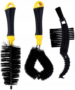 ZESTAW SZCZOTEK DO CZYSZCZENIA ROWERU DUNLOP