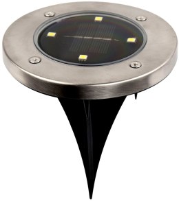 LAMPA SOLARNA 4 LED SMD DO WBICIA W PODŁOŻE KPL.4SZT