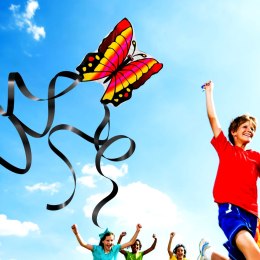 LATAWIEC MOTYL 88x78CM RÓŻOWO ŻÓŁTY ENERO