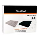 NC2802 MATERAC TURYSTYCZNY DMUCHANY 191X137X22 CM BEŻOWY NILS CAMP