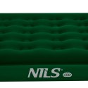 NC2802 MATERAC TURYSTYCZNY DMUCHANY 191X137X22 CM ZIELONY NILS CAMP
