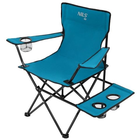 NC3301 KRZESŁO TURYSTYCZNE NIEBIESKO-SZARE NILS CAMP
